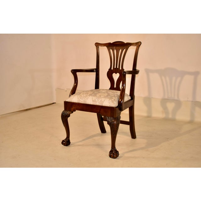 18th Century English Mahogany Chippendale Chair For Sale - Image 4 of 13