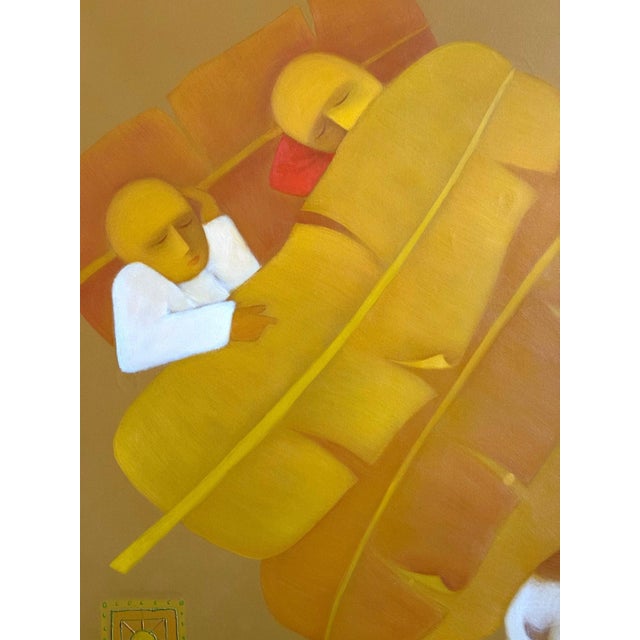 2000 - 2009 Modernist Painting by Vietnamese Artist Duc Nghia Phan For Sale - Image 5 of 10