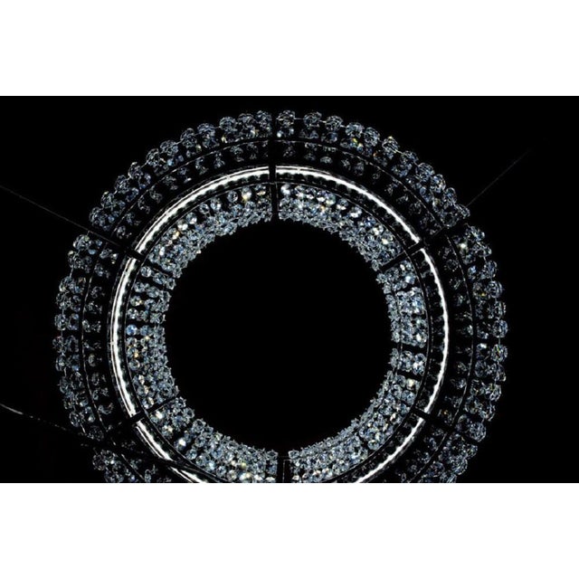 Avantgarde Crystal Chandelier by Aggiolight For Sale - Image 4 of 6