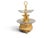 Gold French Empire Gilt Bronze and Cut Glass Centrepiece Set, 1810, Set of 3 For Sale - Image 8 of 18