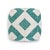 Modern Vintage Turquoise & White Bamboo Beaded Box Medium For Sale - Image 3 of 4