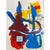 Set of 6 – The Physics Series No. 1 - Original Abstract Acrylic Paintings by Diane Grant For Sale - Image 9 of 11