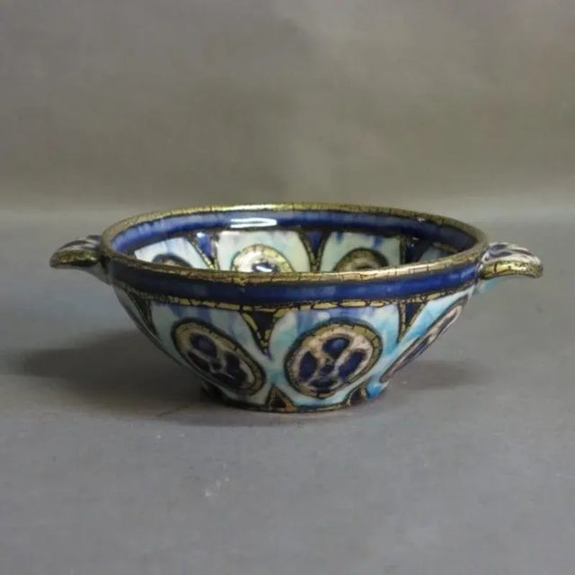 Jugendstil Ceramic Bowl by Andre Métthey For Sale - Image 10 of 13