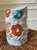 Postmodern Vintage Handmade & Signed Brutalist Ceramic Vase With Postmodern Pop Art Designs For Sale - Image 3 of 12