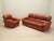The living room set was made in the 1960s, Italian production. Both the sofa and armchair have been kept in their original...