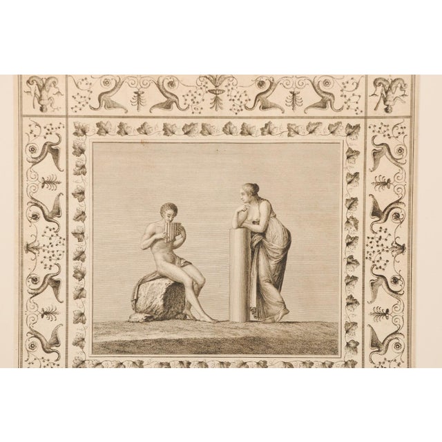 Wood 18th C. Framed Italian Lithographs - Set of 3 For Sale - Image 7 of 13