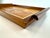 Vintage Philippine Marquetry Wood Frog & Lily Pad Serving Tray For Sale - Image 10 of 13