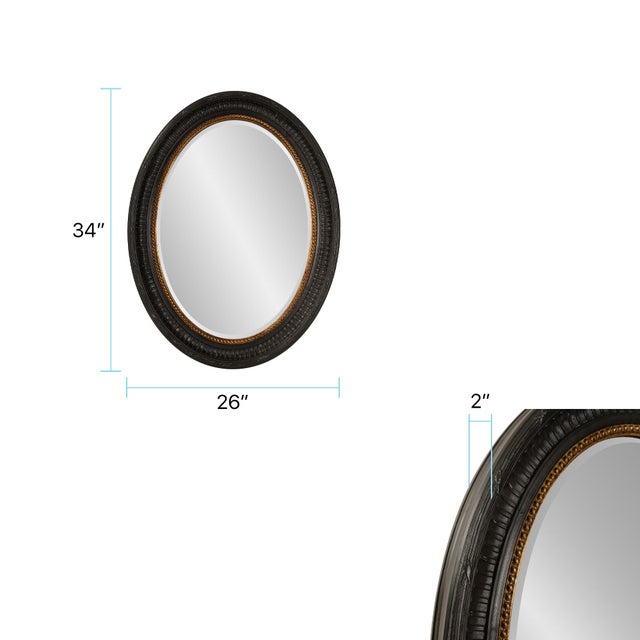 Nero Mirror Black For Sale - Image 9 of 10