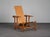 Modernist Lounge Chair in the style of Gerrit Rietveld, Netherlands, 1980s For Sale - Image 11 of 11