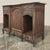 Wood Antique French Louis XV Display Buffet With Travertine Top For Sale - Image 7 of 18