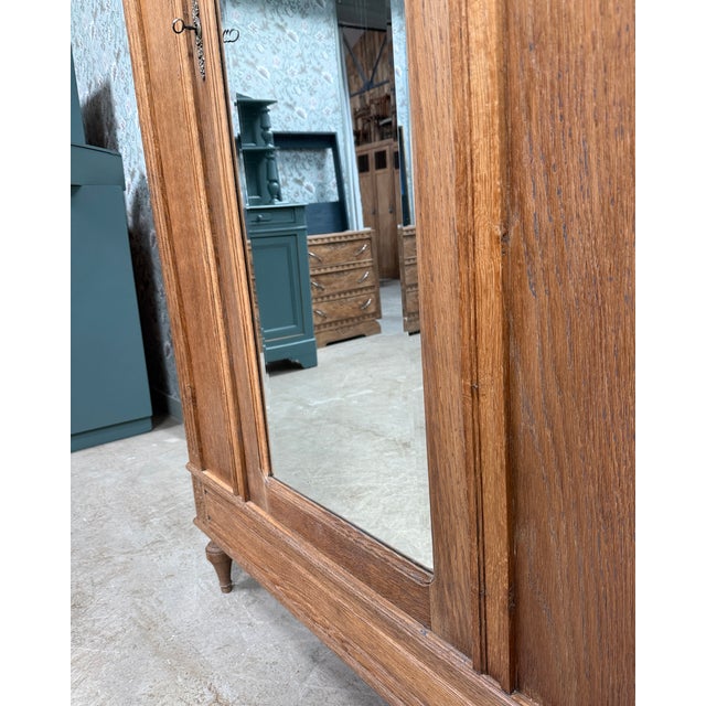 Large Antique Oak Bonnetière, 1920s For Sale - Image 6 of 16
