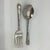 1990s Wm. Rogers & Sons Silver Plated Serving Spoon and Fork Enchanted Rose Set of 2 For Sale - Image 9 of 9