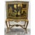 French Chinoiserie Black Lacquer Cocktail Cabinet on Giltwood Stand — Hollywood Regency Style For Sale - Image 11 of 12