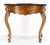 Black Baker One Drawer Cabriole Leg Fruitwood Paper Finished Drawer Console Table MINT For Sale - Image 8 of 14