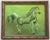 English Blue Horse Impressionism English Traditional Expressionism Oiginal Oil Painting by Cleo Plowden For Sale - Image 3 of 6