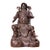 Late 19th Century Gilt Bronze Guandi Figure, 3200g, Ming Mark, Warrior Statue For Sale