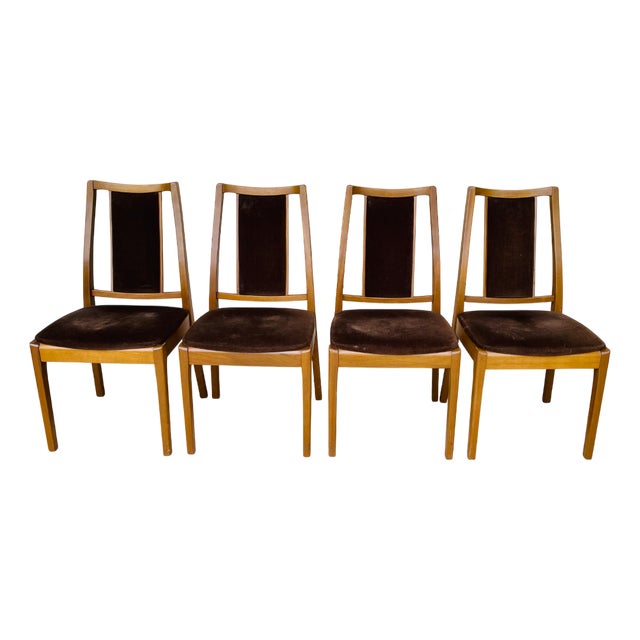 Vintage Chairs from Nathan, 1960s, Set of 4 For Sale