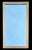 French Antique 19th Century French Reeded Brass Frame Mirror For Sale - Image 3 of 6