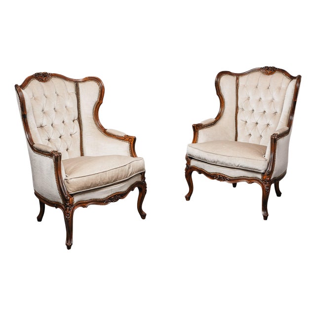 Baroque Style Armchairs, Set of 2 For Sale
