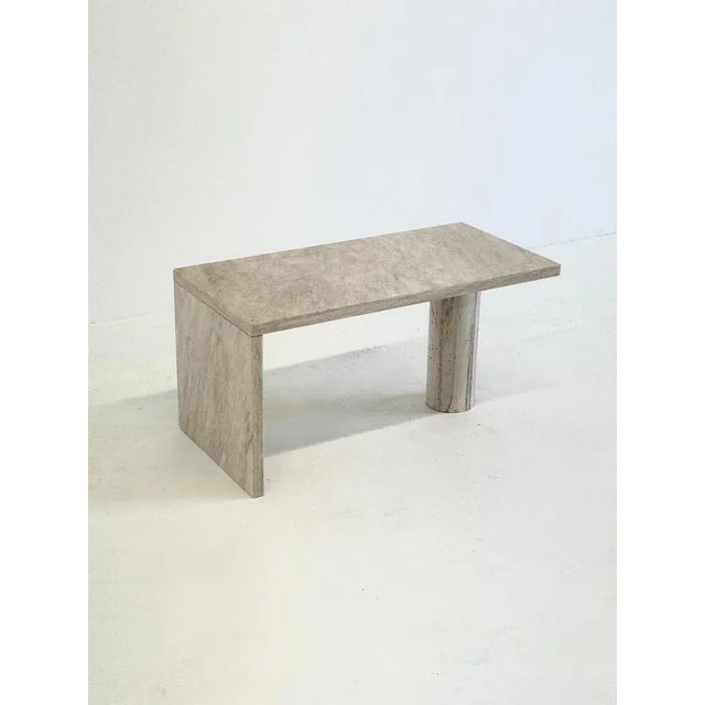 Italian Marble Palissandro Coffee or Side Table, 1980s For Sale - Image 4 of 11
