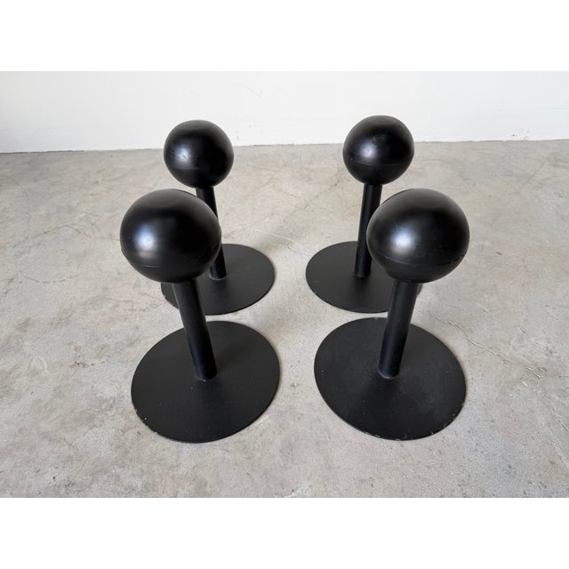 Metal 1980's Philippe Starck "Pepper Young" Postmodern Coffee Table for Disform For Sale - Image 7 of 18