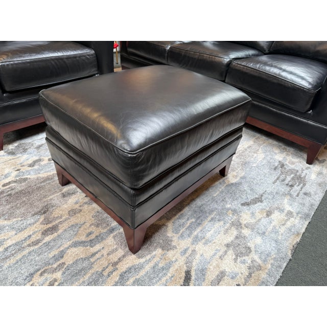 Traditional Stickley Keeler Ottoman For Sale - Image 3 of 12