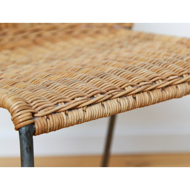Santa Lucia Chairs in Wicker by Herbert Hirche for Wilde & Spieth, 1960s, Set of 4 For Sale - Image 11 of 13