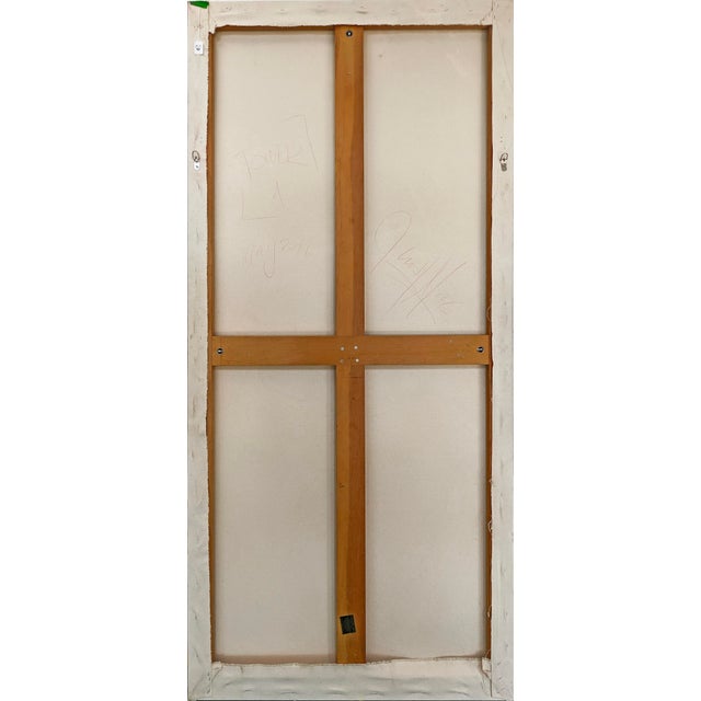 Street Art Crash (John "Crash" Matos), Tower 1 (Huge Original Painting on Canvas), 2011 For Sale - Image 3 of 3