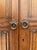 Vintage English Tudor Revival Oak Wardrobe Armoire by Crown Ay Furniture For Sale - Image 9 of 16