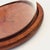 Vintage Glass Cloche on Teak Base For Sale In San Francisco - Image 6 of 11
