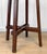Brown Antique Arts & Crafts Wood Octagonal Plant Stand Table For Sale - Image 8 of 10