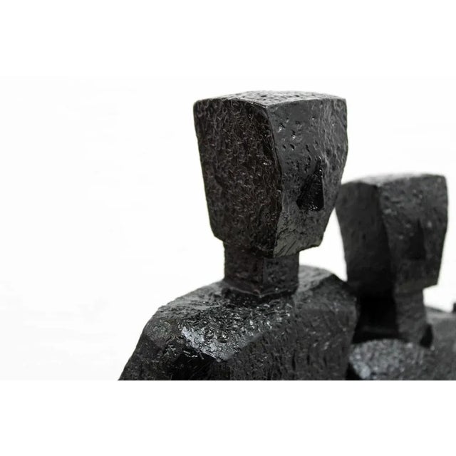 Modernist Couple Figurine in Resin, 2000s For Sale - Image 6 of 13