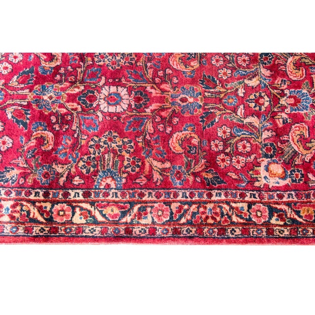Early 20th Century Persian Sarouk Runner For Sale - Image 4 of 16