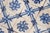 Rare 19th Century Antique Tiles Floral Blue & White Set of Fifty Portuguese For Sale - Image 10 of 18