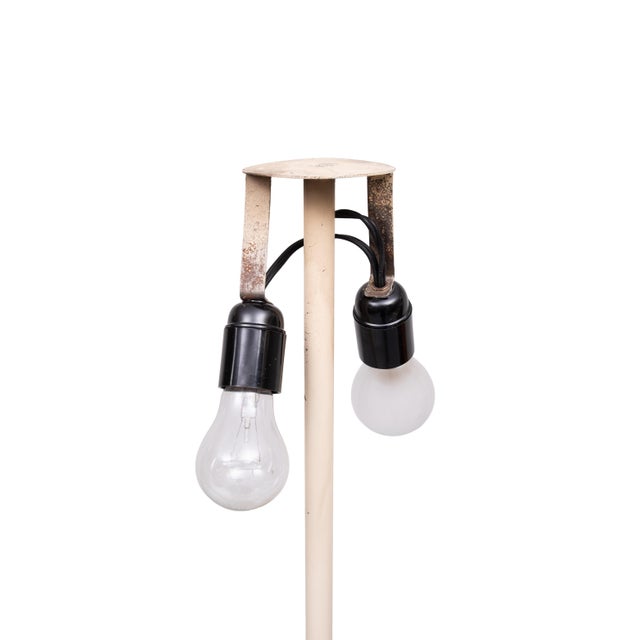 1950s Mid-Century Modern Dutch Tripod Floor Lamp, 1950s For Sale - Image 5 of 12
