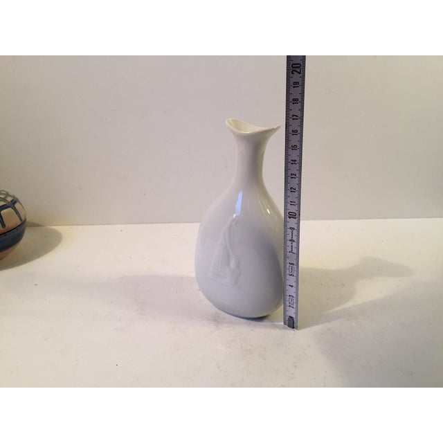 Mid-Century Blanc de Chine Vase by Gunnar Nylund, 1954 For Sale - Image 6 of 9