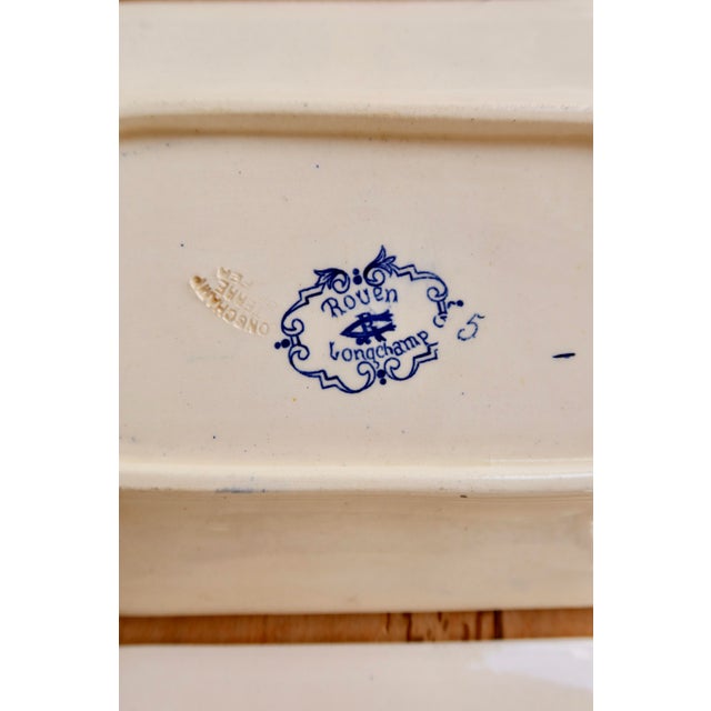 19th Century Iron Ore Raviers with Rouen Pattern from Longchamp, Set of 2 For Sale - Image 5 of 9