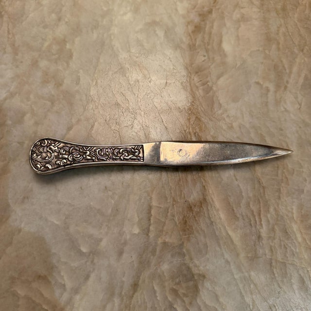 Mexican William Spratling Silver Letter Opener Mid-Century Mexican Modernism For Sale - Image 3 of 18