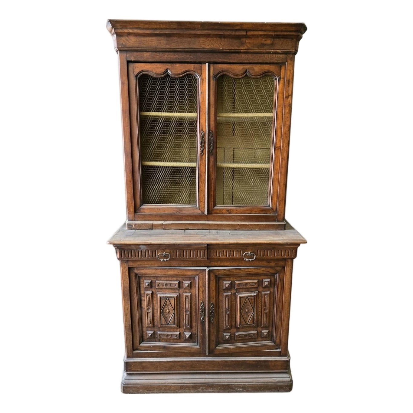 Late 19th Century French Provincial Buffet À Deux Corps (Step-Back ...