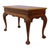 Chippendale Chippendale Style Floral & Foliate Carved Mahogany Table C1900 For Sale - Image 3 of 15