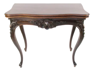 French Rococo Style Game Table