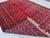 High Quality Red Afghan Mauri Hand-Knotted Wool Rug - 6' X 9'8" For Sale - Image 4 of 10