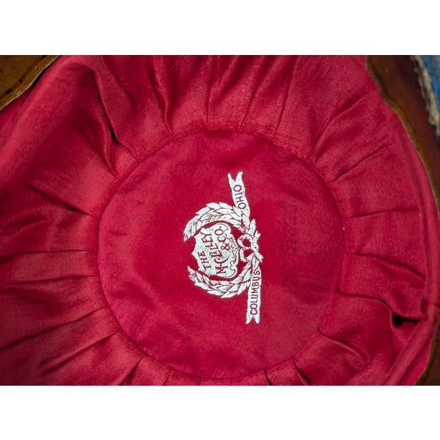 Cerulean Antique Ceremonial Crown/Hat: Independent Order of Odd Fellows (Ioof) For Sale - Image 8 of 8