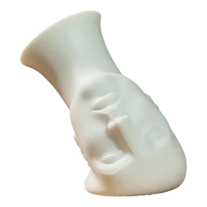 Ilone Romula (Latvian)-Postmodernist Porcelain Figurative Cup
