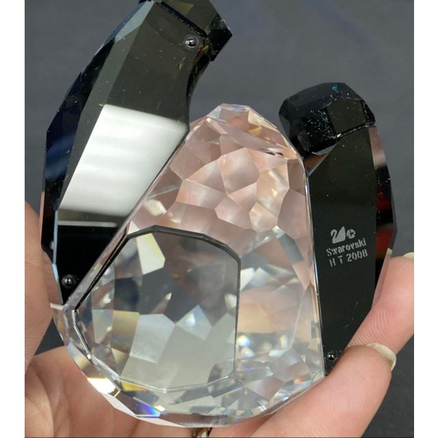 Swarovski Panda Mom & Cub Endangered Wildlife 2008 W/ Box and Certificate 900918 For Sale - Image 9 of 18