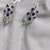 2020s Natural 18k Gold Diamond 0.84ct Blue Sapphire Stud Earrings For Sale - Image 5 of 8