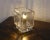 Metal Table Lamp in Clear Murano Glass For Sale - Image 7 of 15