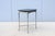 Black Vintage Minimalist Tom McHugh for Brayton McHugh Granite and Steel Side Table For Sale - Image 8 of 18
