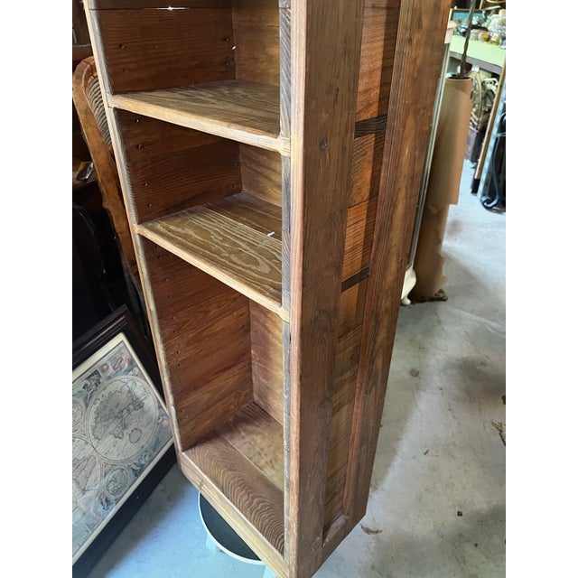 Vintage Country Core Wooden Small Shelf For Sale - Image 12 of 12