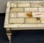 Early 20th Century Parcel Gilt Hand Painted Louis XVI French Regency Coffee Table With Mosaic Onyx Top For Sale - Image 4 of 12